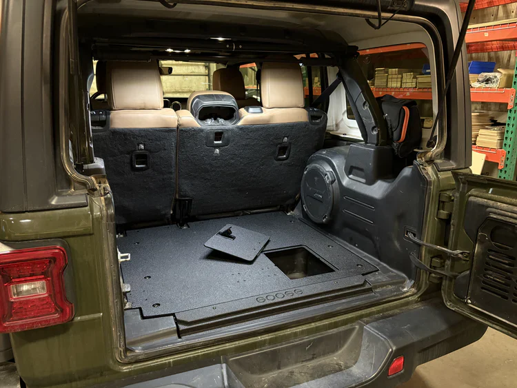 Goose Gear Jeep Wrangler JLU 4 Door 2018-2026 Rear Plate System