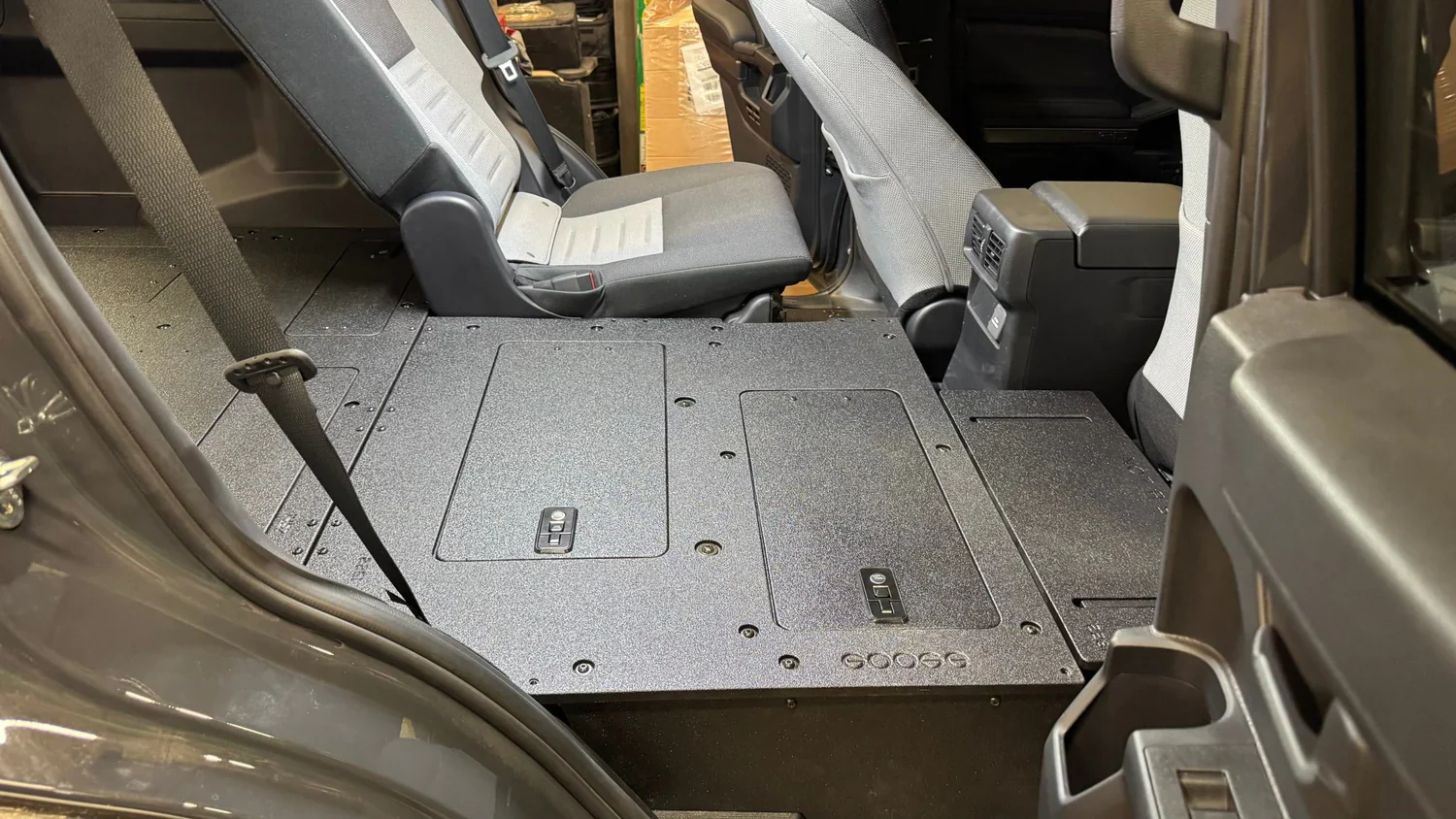 Goose Gear Toyota 4Runner 2025-2026 Second Row Seat Delete Plate System - Image 2