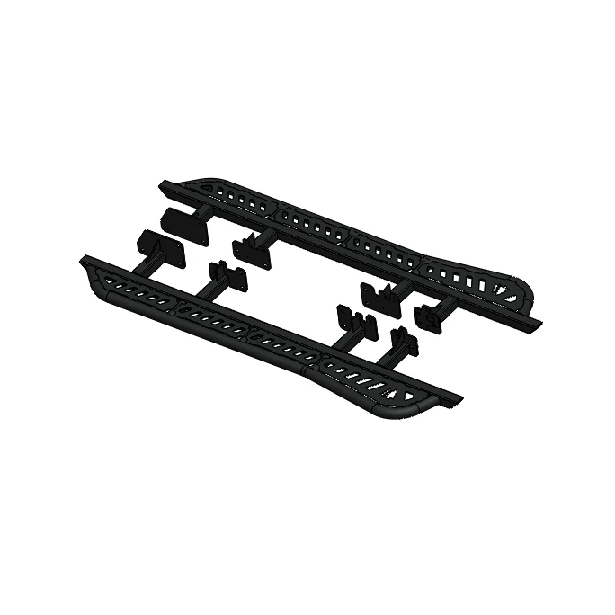 Greenlane 2024-2026 4th Gen Tacoma Aluminum Sliders with Bump Out