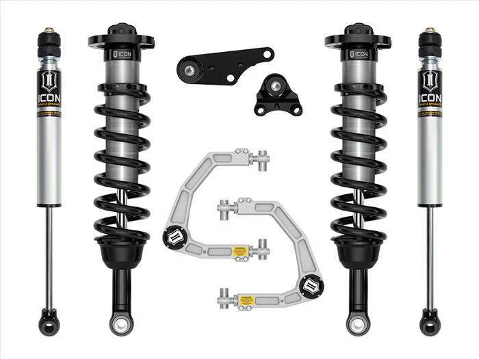 Icon 2024-2026 Toyota Tacoma 1.25"-3" Lift Stage 2 Suspension System, Billet UCA