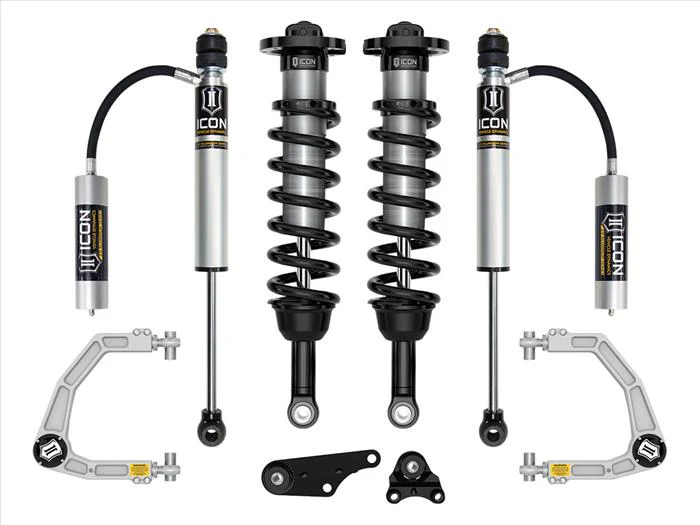 Icon 2024-2026 Toyota Tacoma 1.25-3" Lift, Stage 3 Suspension System, Billet UCA