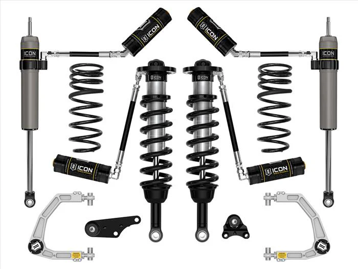 Icon 2024-2026 Toyota Tacoma 1.25-3" Lift, Stage 4 Suspension System, Billet UCA W/ Triple Rate Rear Spring