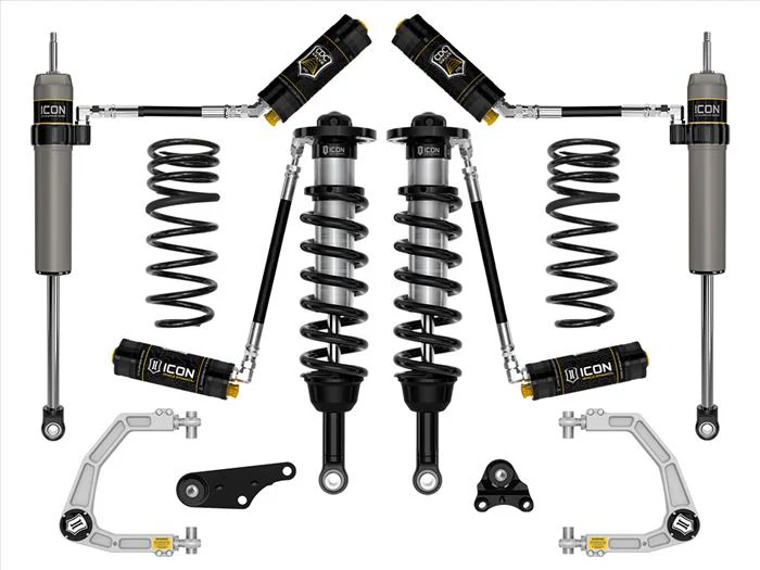 Icon 2024-2026 Toyota Tacoma 1.25-3" Lift, Stage 5 Suspension System, Billet UCA W/ Triple Rate Rear Springs