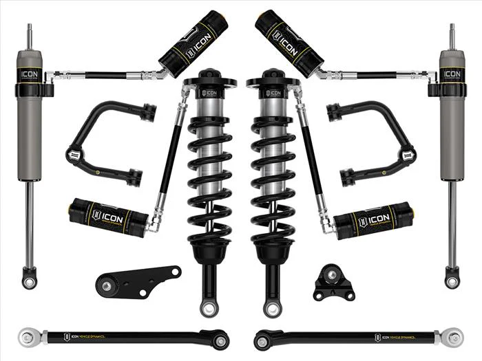 Icon 2024-2026 Toyota Tacoma 1.25-3" Lift, Stage 7 Suspension System, Tubular UCA