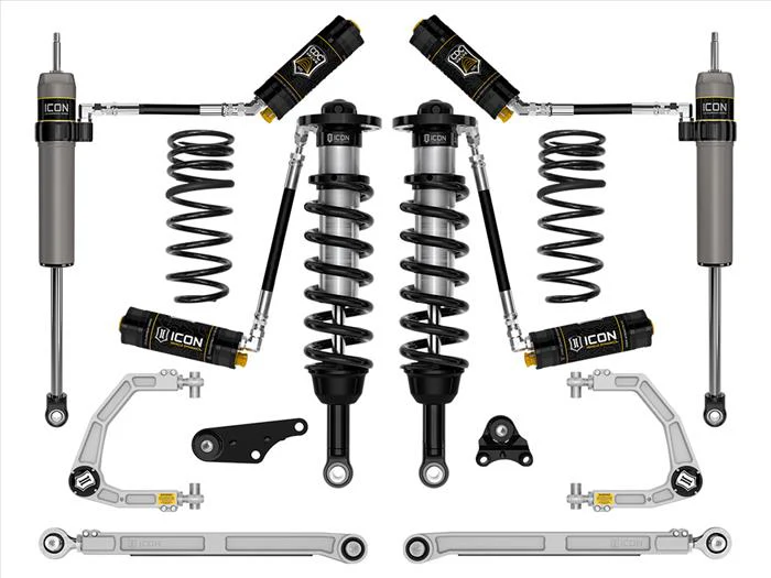 Icon 2024-2026 Toyota Tacoma 1.25-3" Lift, Stage 8 Suspension System, Billet UCA W/ Triple Rate Rear Springs