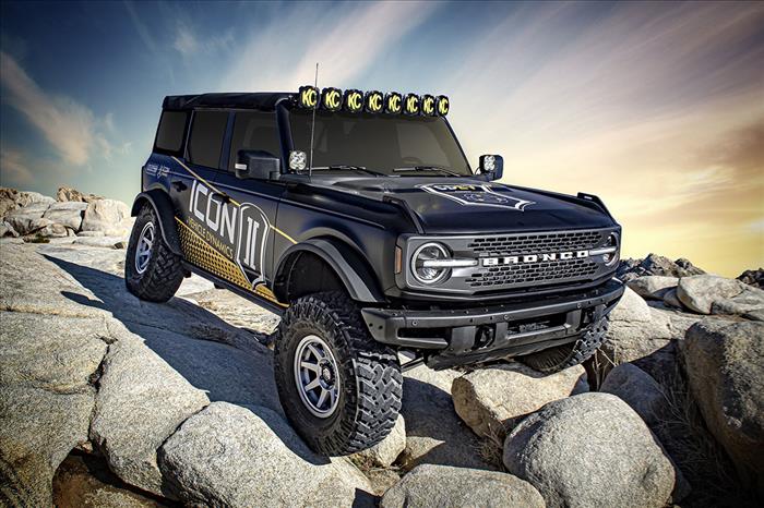 Icon Vehicle Dynamics 2021-2025 Bronco Non-Sasquatch 3-4" Lift Stage 3 Suspension - Billet - Image 5