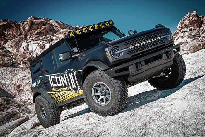 Icon Vehicle Dynamics 2021-2025 Bronco Non-Sasquatch 3-4" Lift Stage 3 Suspension - Billet - Image 6