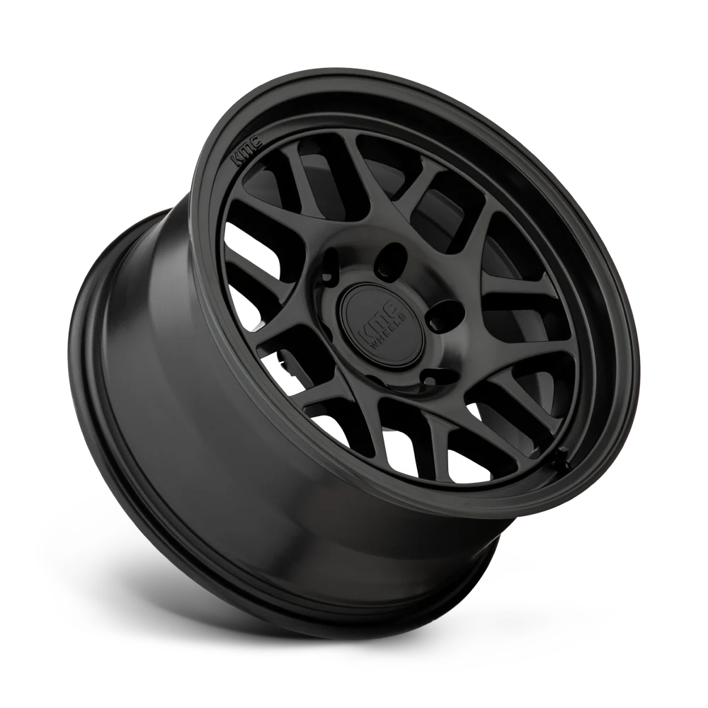KMC KM717 Bully OL Satin Black 17x8.5 18mm Offset - Image 2