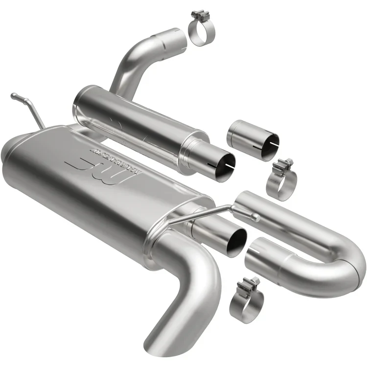 MagnaFlow Overland Series Axle-Back Performance Exhaust Jeep Wrangler JL/JLU 2018-2025