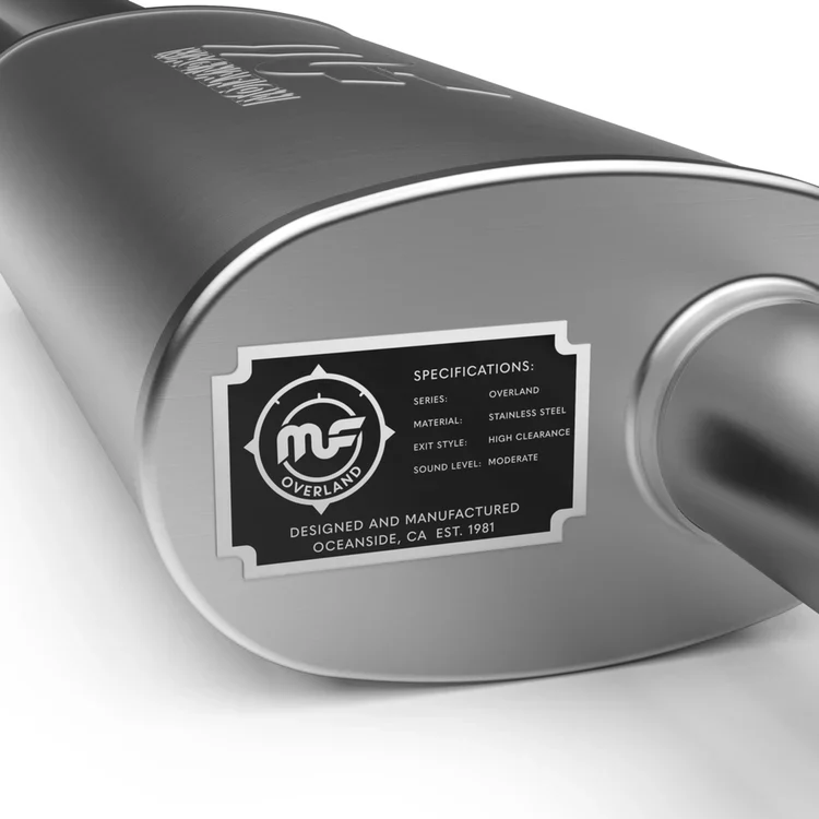 MagnaFlow Overland Series Cat-Back Performance Exhaust Tundra 2022-2026 - Image 4