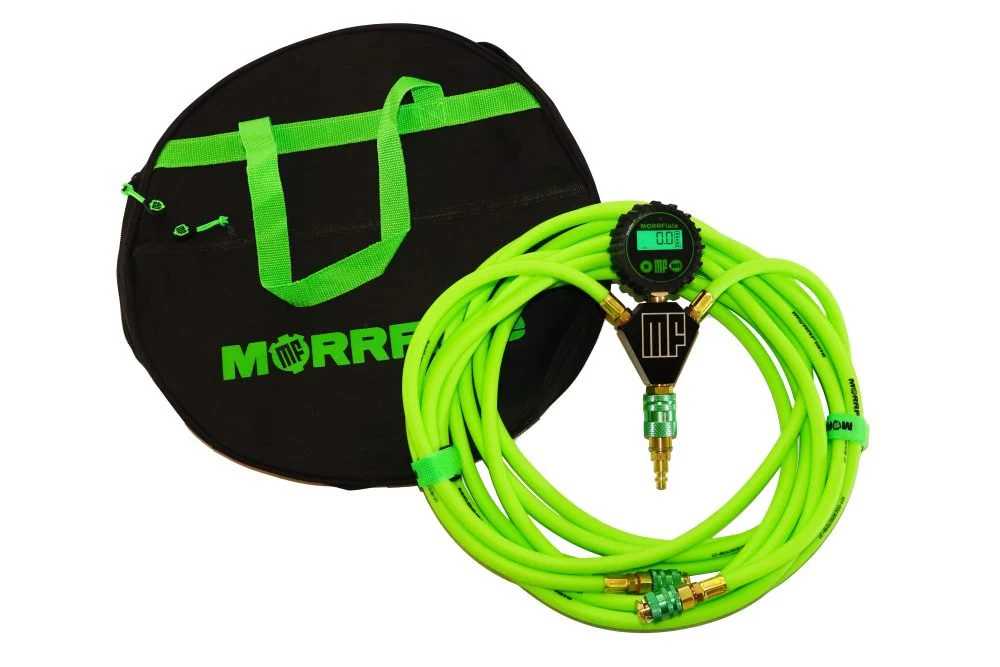 MORRFlate Duo (2 Tire, 13' Length Hose) with built-in Gauge