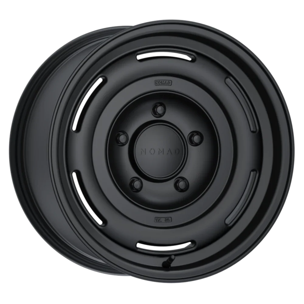 Nomad Wheels 504 Field Satin Black
