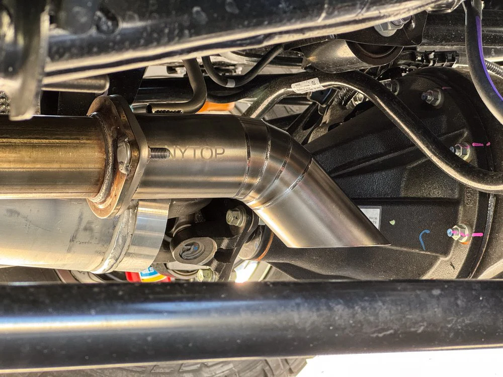 NYTOP 2024-2026 Toyota Tacoma Titanium Axle Dump Exhaust Tip