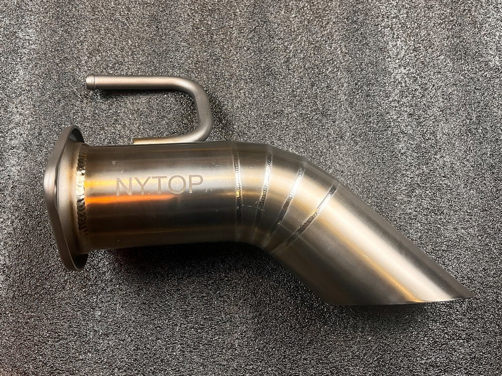 NYTOP 2024-2026 Toyota Tacoma Titanium Axle Dump Exhaust Tip - Image 2