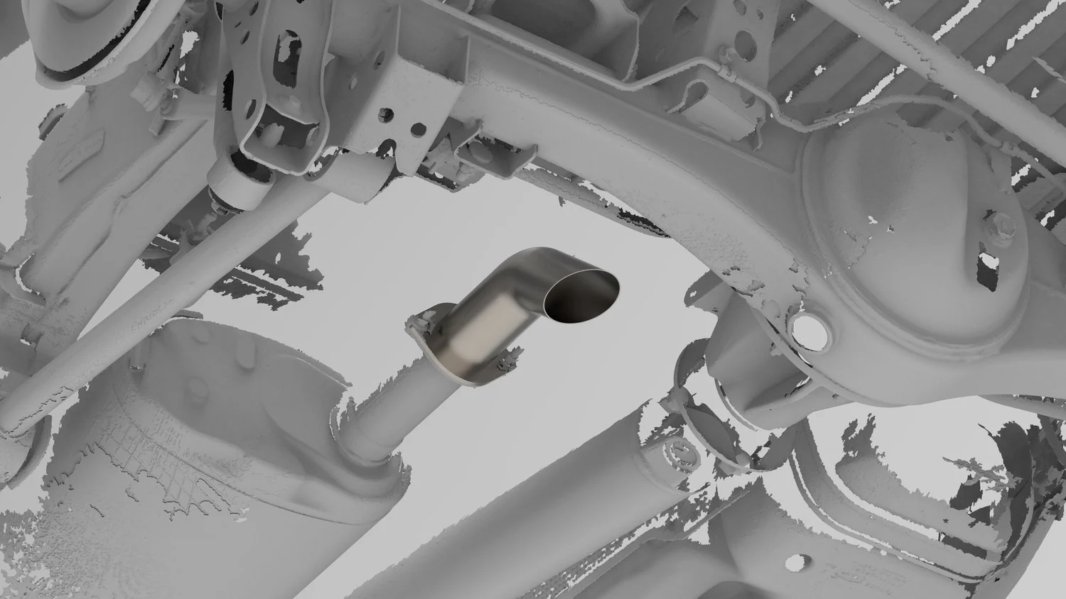 NYTOP 2024-2026 Toyota Tacoma Titanium Axle Dump Exhaust Tip - Image 9