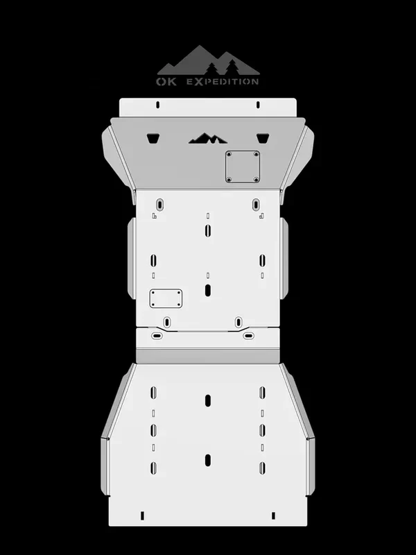 OK Expedition 2024-2026 Tacoma (Hybrid) Expedition Skid Plate Package