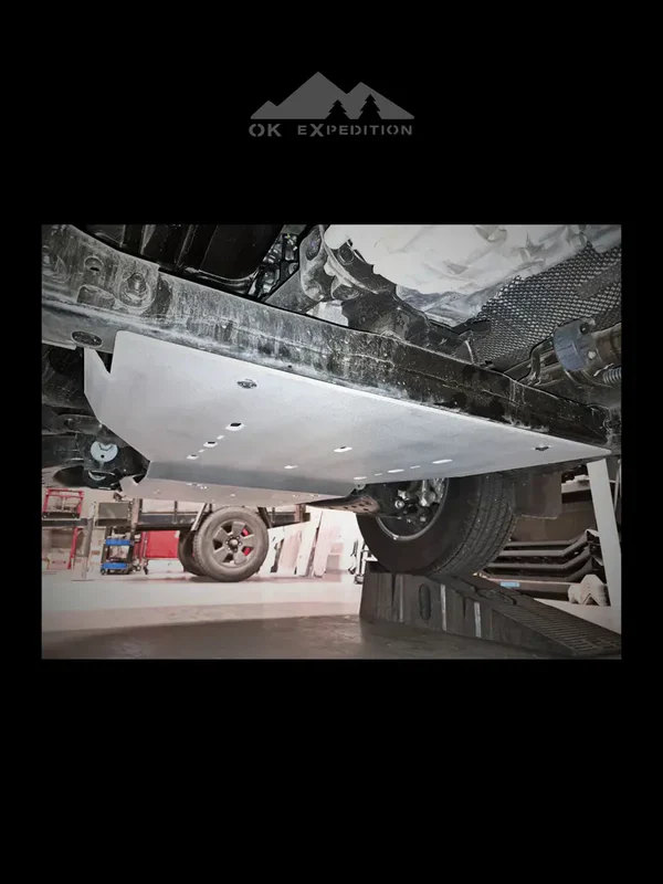 OK Expedition 2024-2026 Tacoma Transmission Skid Plate - Image 3