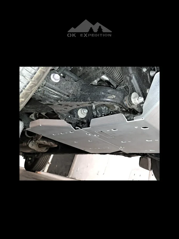 OK Expedition 2024-2026 Tacoma Transmission Skid Plate - Image 4