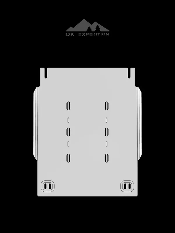 OK Expedition 4Runner T4R4 Transmission Skid Plate