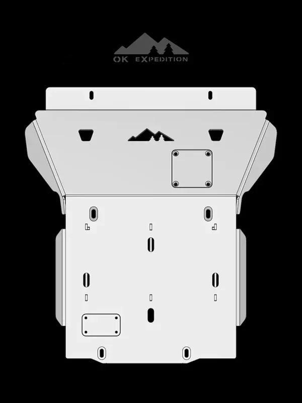 OK Expedition Land Cruiser 250 Engine Skid Plate