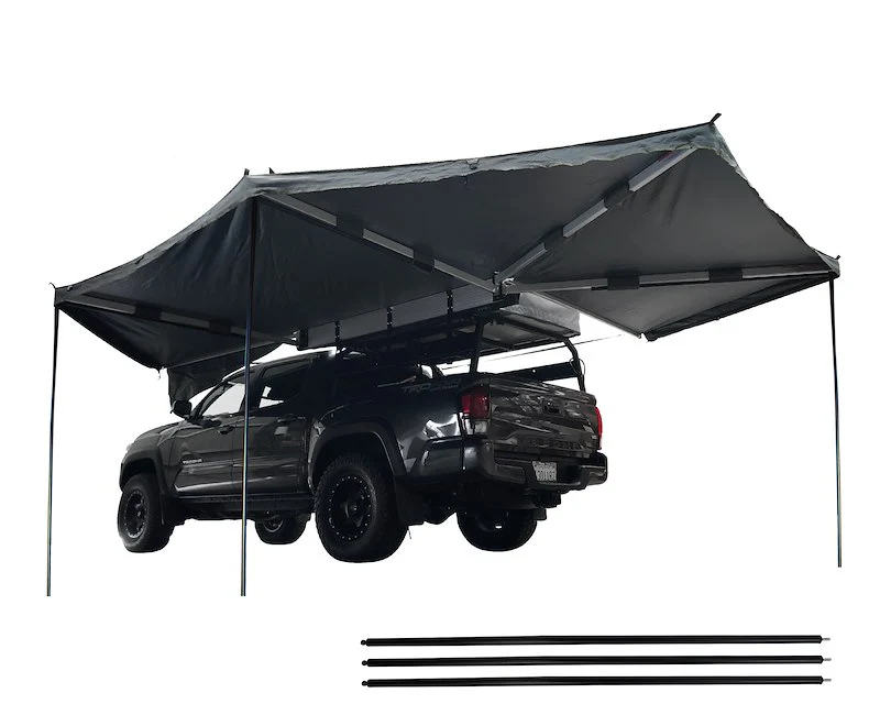 Overland Vehicle Systems HD Nomadic 180 Awning With Zip In Wall - Image 6