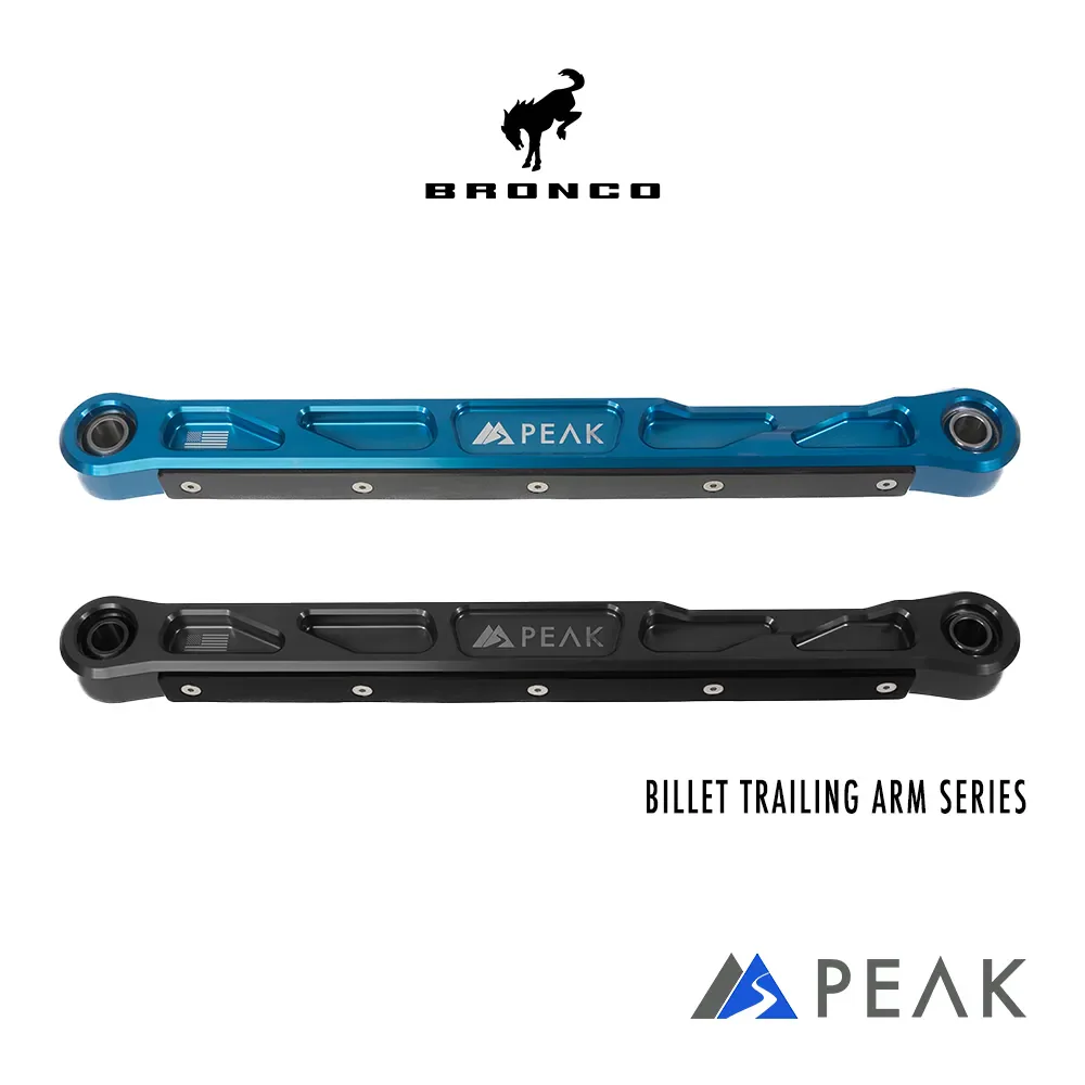 Peak Suspension Billet Lower Trailing Arms - 2021-2025 Ford Bronco