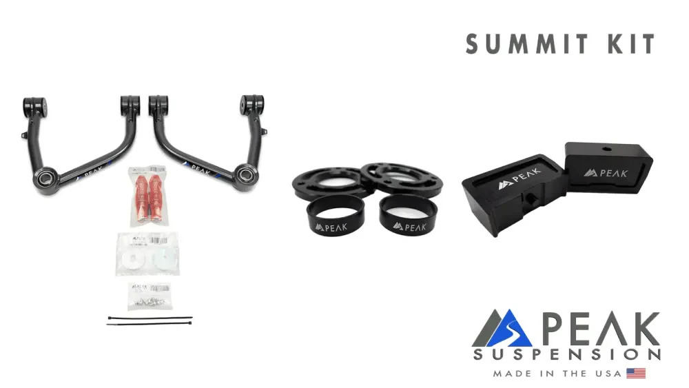 Peak Suspension Summit Kit - 2019+ Silverado ZR2/Sierra AT4X