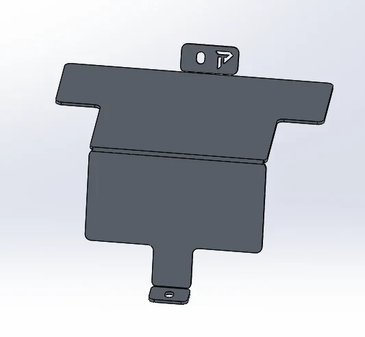 PowerTrays Blank PowerTray 2022-2026 Toyota Tundra Battery Mount