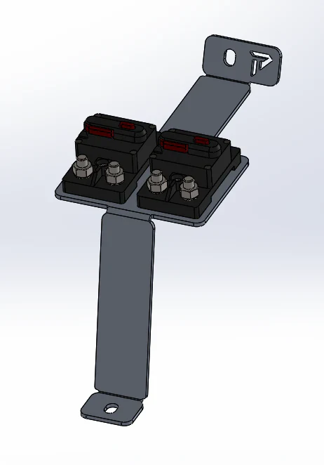 PowerTrays Dual Circuit Breaker PowerTray 2022-2026 Toyota Tundra Battery Mount