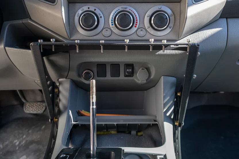 Rago Fabrication 2005-2015 Toyota Tacoma Center Console Molle Storage Panel - Image 3