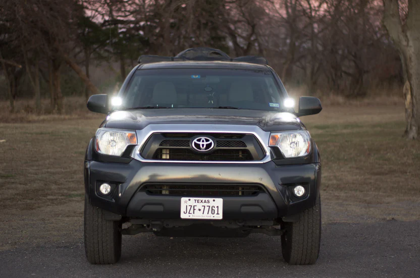 Rago Fabrication 2005-2015 Toyota Tacoma Ditch Light Brackets - Image 4