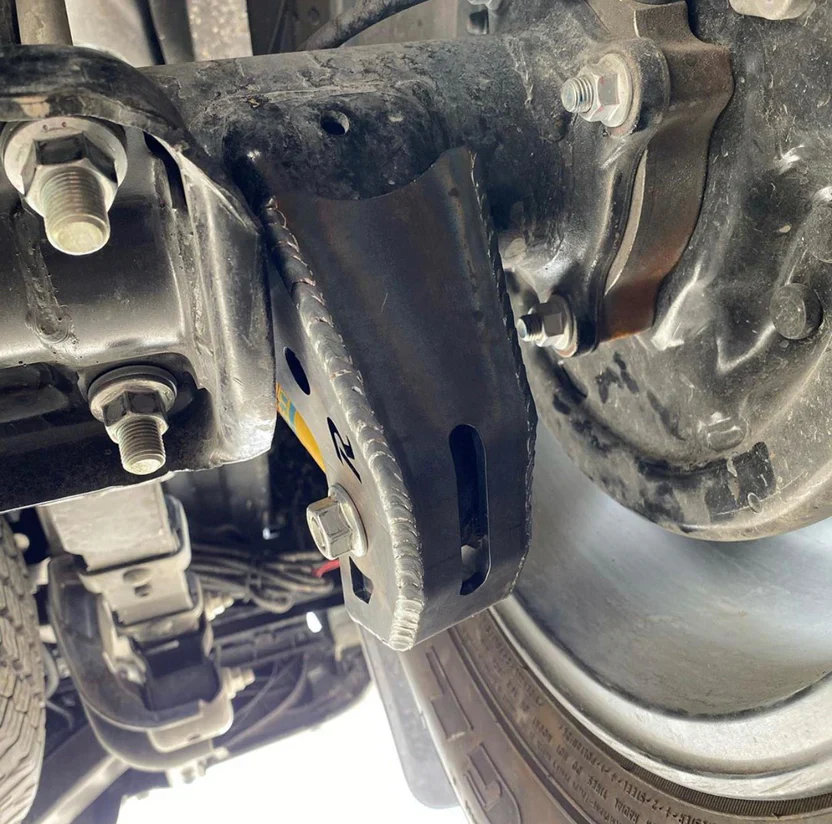 Rago Fabrication 2005-2015 Toyota Tacoma Rear Shock Guards - Image 4