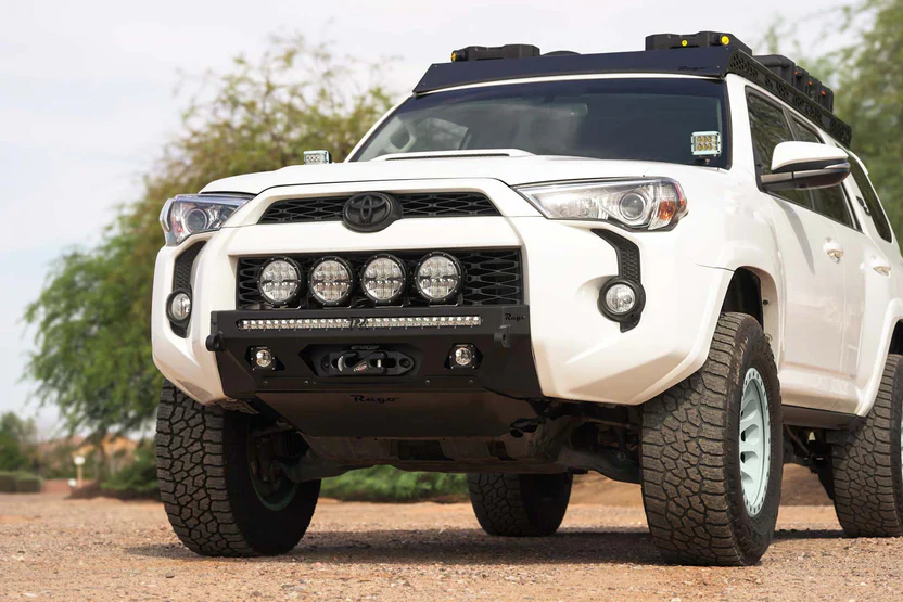 Rago Fabrication 2014-2024 Toyota 4Runner Skid Plate for Center Mount Front Bumpers - Image 4