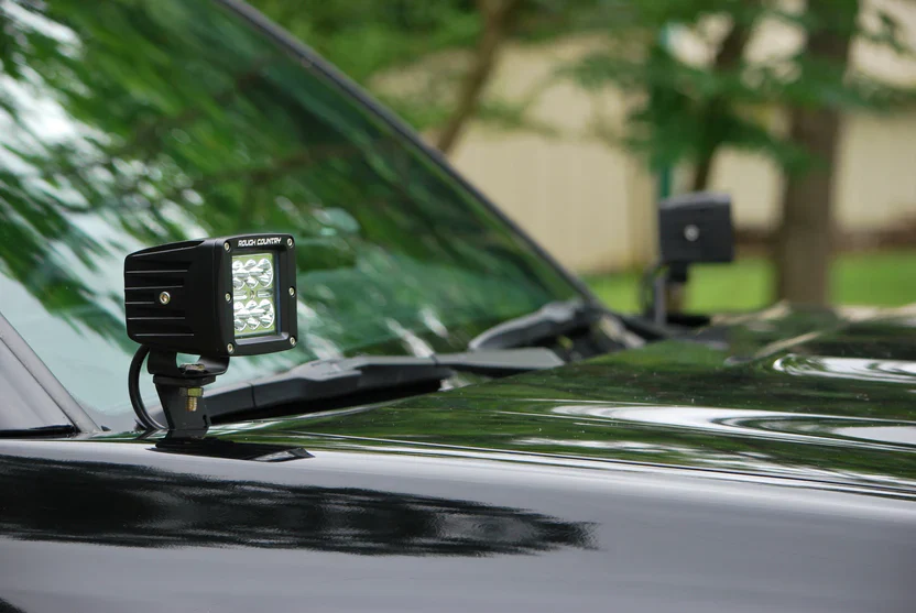 Rago Fabrication 2016-2023 Toyota Tacoma Ditch Light Brackets - Image 4