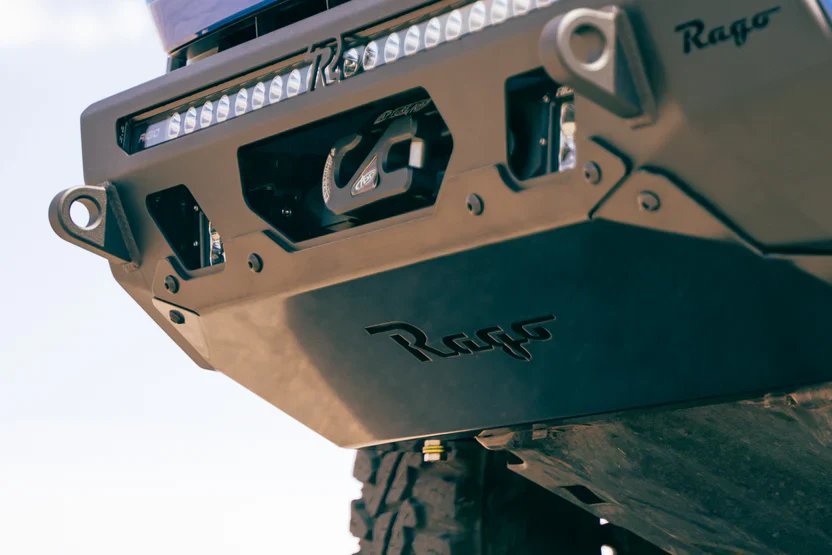 Rago Fabrication 2016-2023 Toyota Tacoma Skid Plate for Center Mount Front Bumpers - Image 4