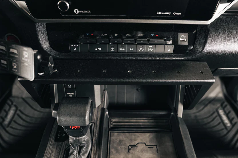 Rago Fabrication 2022+ Toyota Tundra 2023+ Sequoia Center Console Molle Panels & Device Bridge - Image 4
