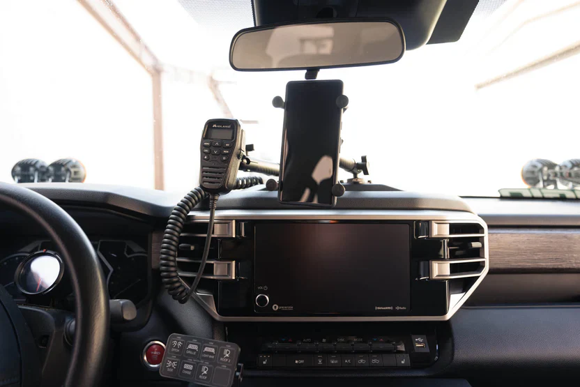 Rago Fabrication 2022+ Toyota Tundra & 2023 Sequoia Digital Device Dash Mount - Image 6