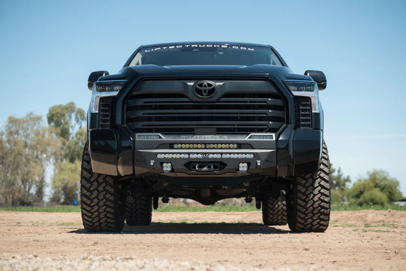 Rago Fabrication 2022+ Toyota Tundra Center Mount Winch Front Bumper - Image 9