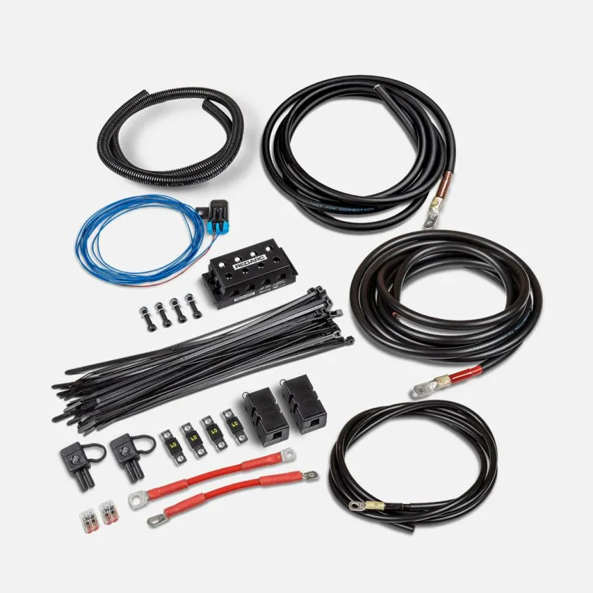 Redarc BCDC 50A Across Engine Bay Install Wiring Kit