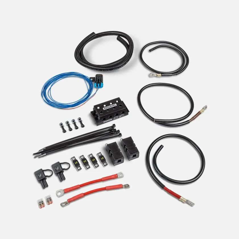 Redarc BCDC 50A Side by Side Engine Bay Install Wiring Kit