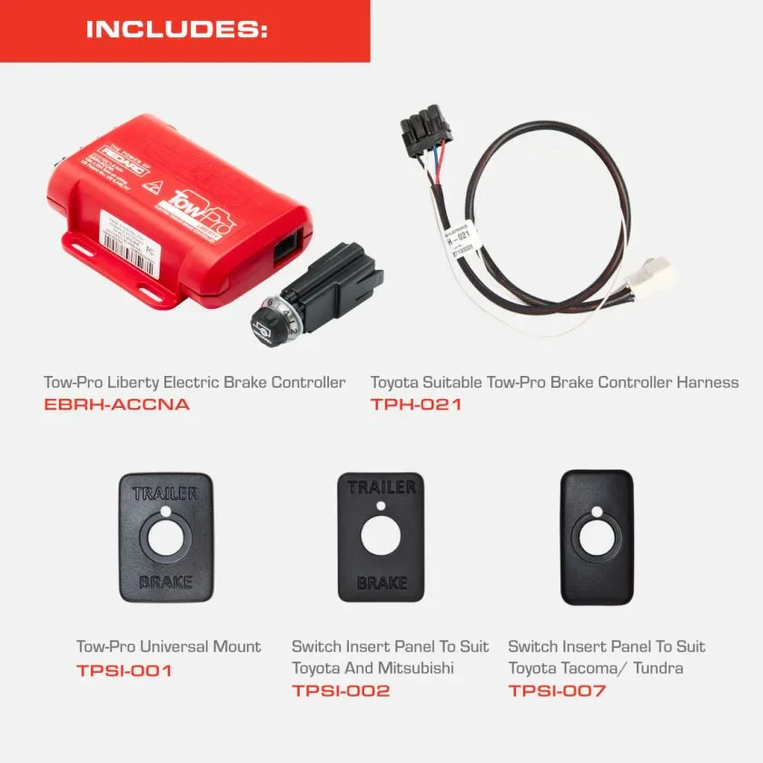 Redarc Brake Controller Kit - Toyota Land Cruiser/Sequoia/4Runner/Early Model Tundra & Tacoma - Image 5