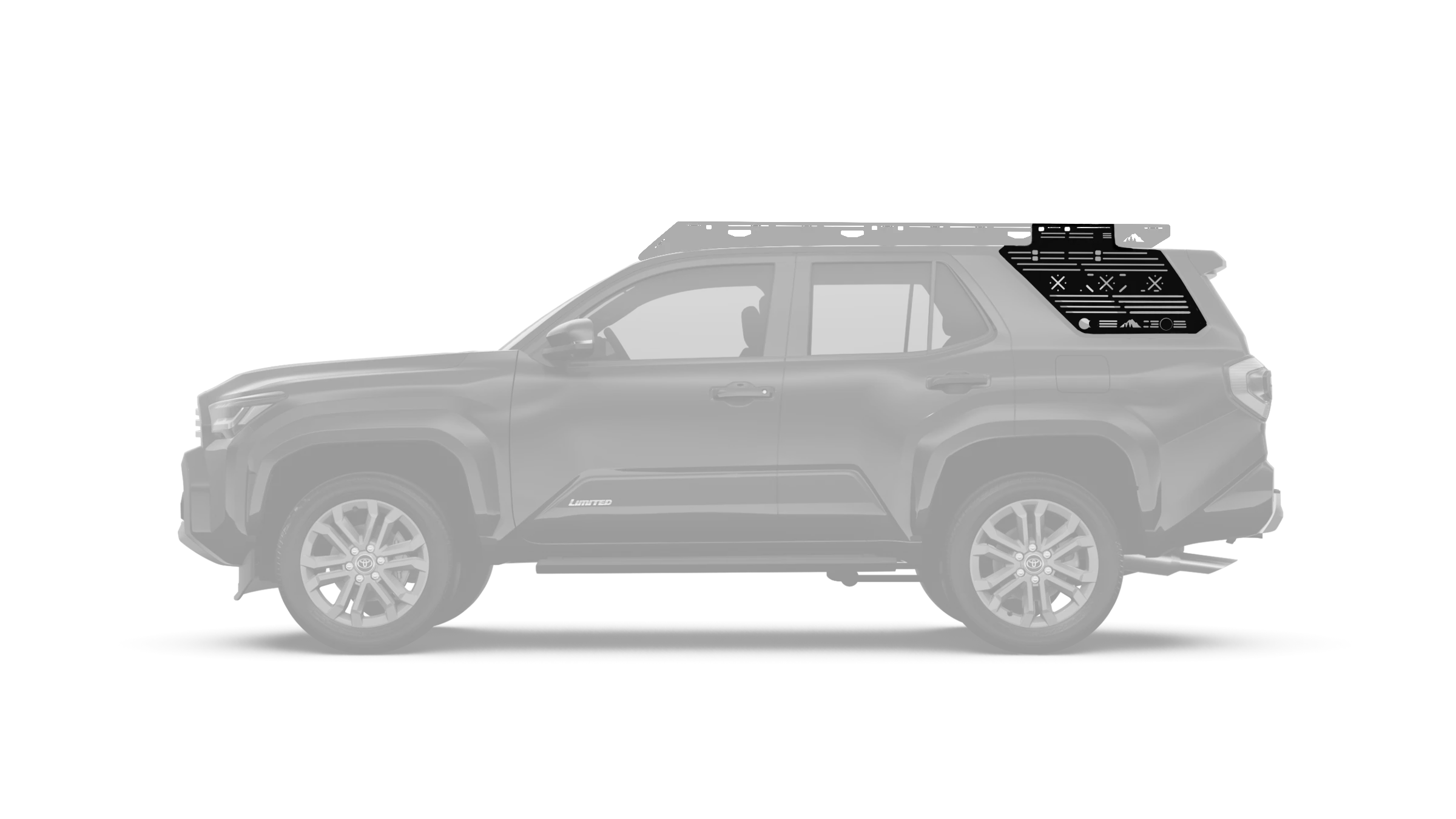 Sherpa 2025 6th Gen 4Runner Window Panel