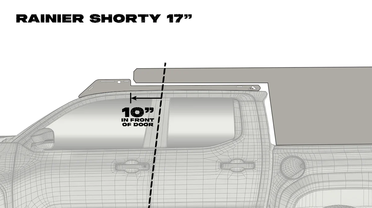 Sherpa The Rainier Shorty 2024-2026 Toyota Tacoma Camper Rack - Image 13