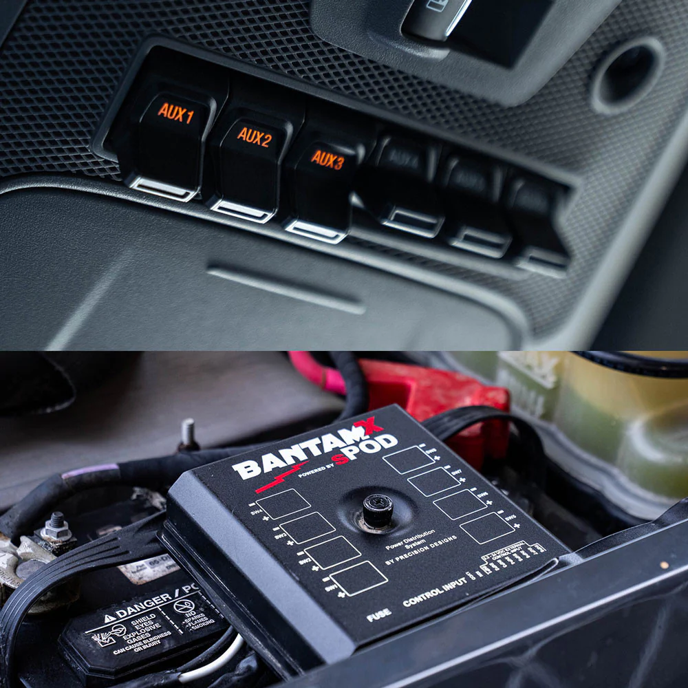sPOD BantamX Upfitter Kit - Ford F-250/350 Super Duty 2023+