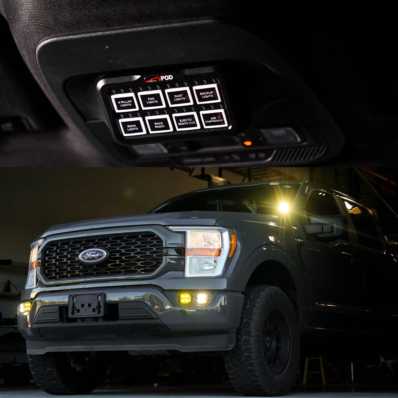 sPOD HD BantamX Vehicle Kit - Ford F-150/Raptor 2021-2025