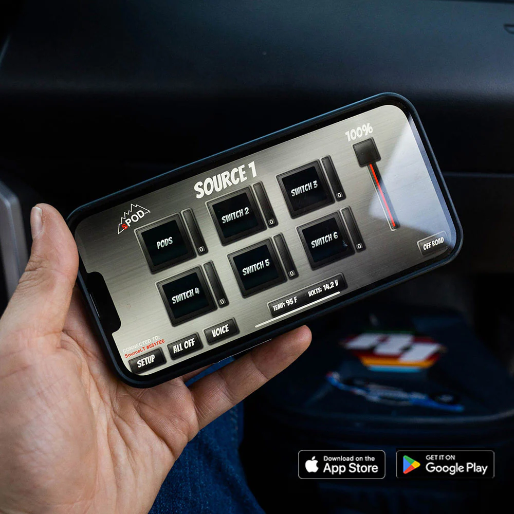 sPOD SourceLT Wireless Switch Controller - Toyota Tundra 2012-2017 - Image 2