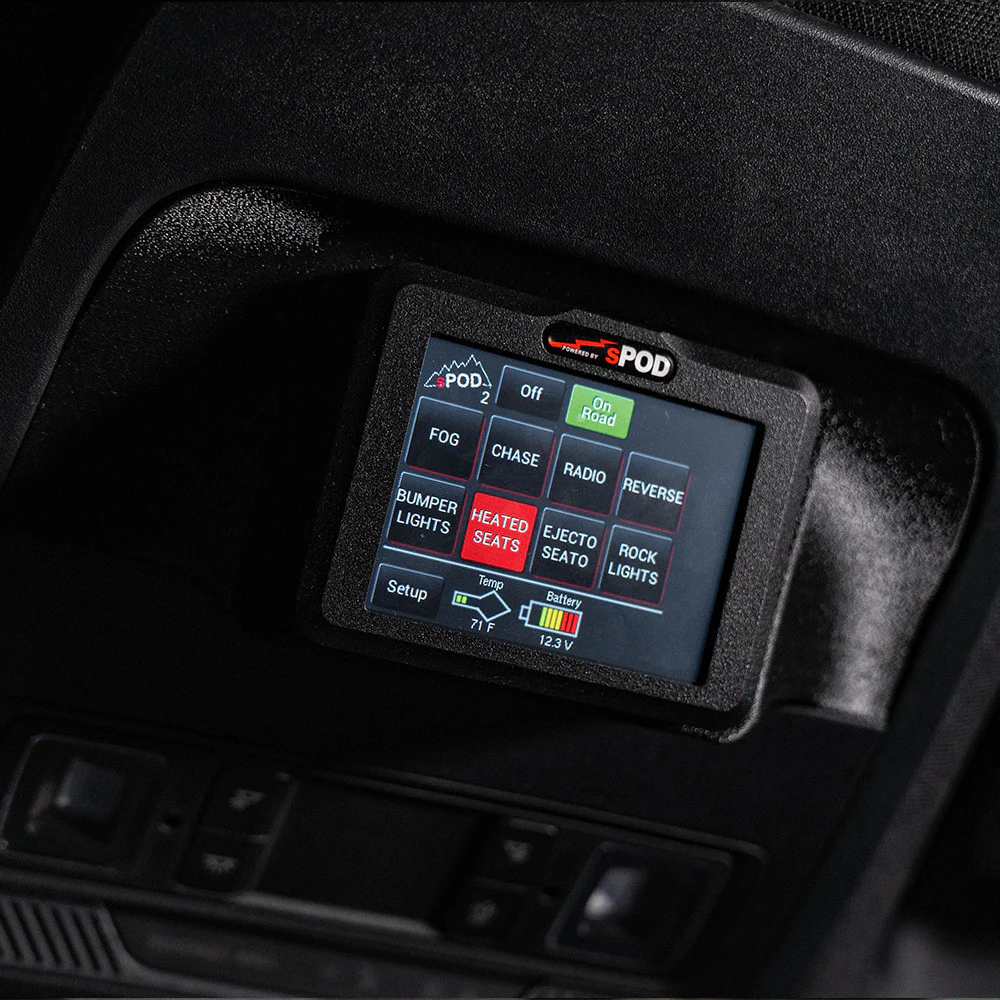 sPOD Touchscreen BantamX Vehicle Kit - Ford F-150/Raptor 2021-2025 - Image 2