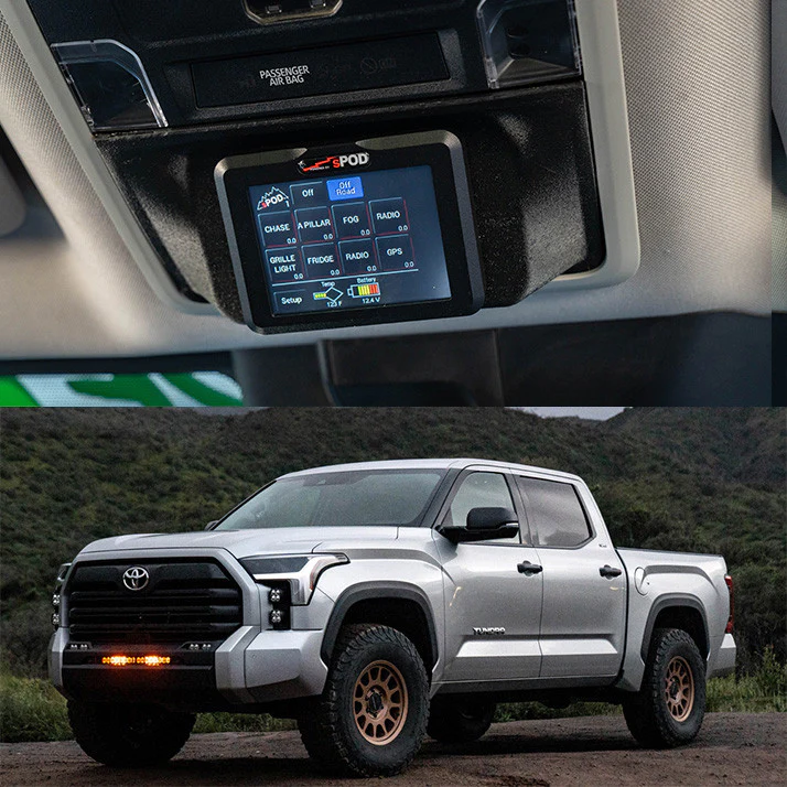 sPOD Touchscreen BantamX Vehicle Kit - Toyota Tundra 2022-2026