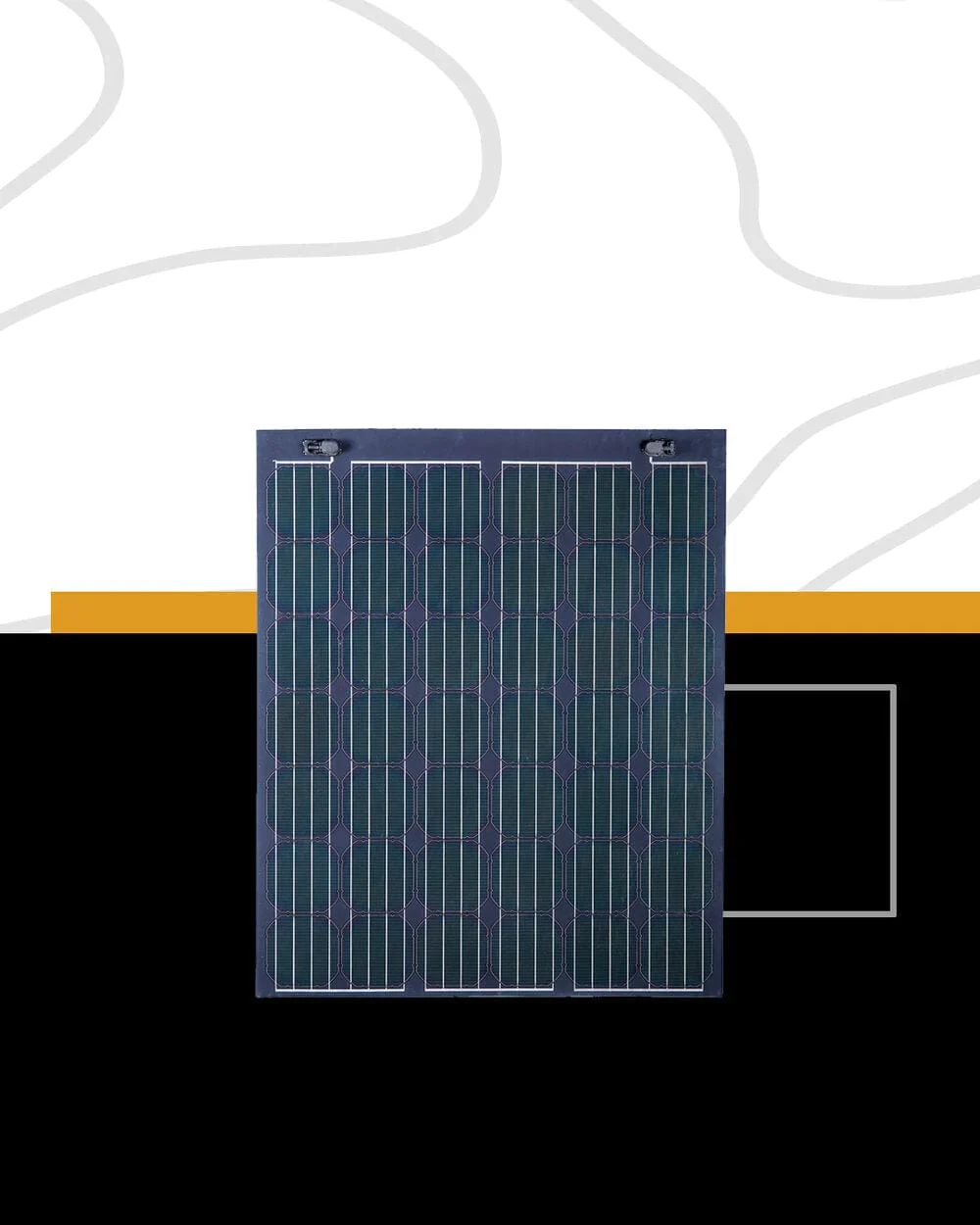 Sunflare 115W Xplor Flexible Vehicle Solar Panel