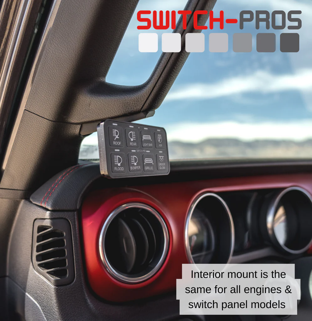 Switch-Pro Jeep JL/JT Mounting Kit 19-23